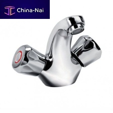 Double-handle washbasin mixer tap 74200 | 74210countertopthermostaticchrome-plated brass