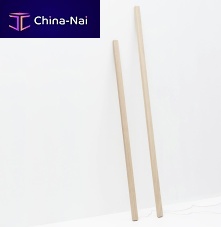 Floor-standing lamp VOLIGEsolid woodnatural oakcontemporary