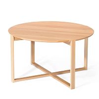 Contemporary coffee table Delta 727oakbeechoak base