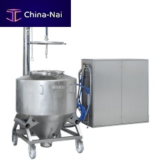 Cleaning station for the pharmaceutical industry PURfor containerscompactautomated
