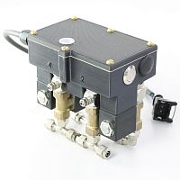 Liquids dispensing system ELMU-5Pgaswith gear pumpwith piston pump