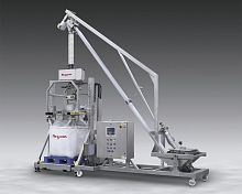 Bag filling machine for bulk materialsscrewmobile
