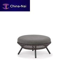 Contemporary footrest AHNDAfabricaluminumsynthetic fiber