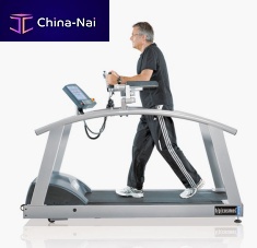 Treadmill ergometer with underarm bars mercury® medwith handrailsadult