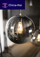 Pendant lamp WALDORFglasscontemporarycorded
