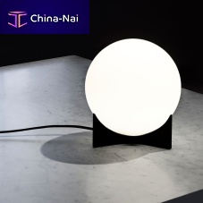 Table lamp OSCARbrassglasscontemporary