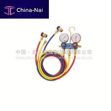 Multi-channel manifold JXAC 4125for air conditioningfor pressure gauges