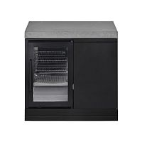 Self-supporting kitchen unit on casterswith drawerfor outdoor kitchen