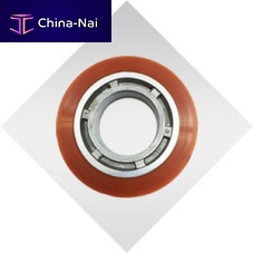 Idler wheel type roller polyurethane