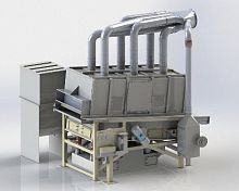 Industrial cooling system HAUNI VAS