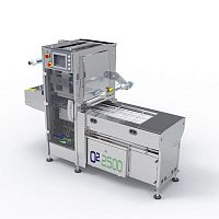 Automatic tray sealing machine O²2500for the food industryfor trays