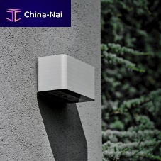 Contemporary wall light HP 01outdoorglassaluminum