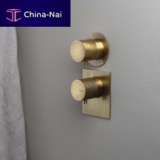 Shower mixer tap PR51HT201BRX+PR51MF002BRXwall-mountedbuilt-inthermostatic
