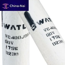 Tubular heating element ceramic fiber