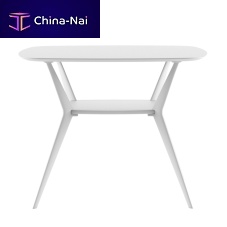 Contemporary side table BIPLANE XS / B02_Ostoneacrylicaluminum base