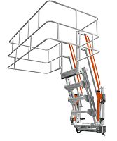 Folding access gangway ABATTANTE PROBITUME