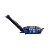 Recycling screener TRM622 constructionfor woodmobile