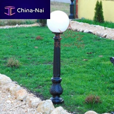 Garden bollard light SI-902.G3urbantraditionalcast iron
