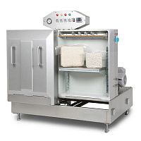 Vacuum packing machine PACKPLUS-VA65PLC-controlledbagfor the food industry