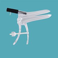 Vaginal speculum VS-1Cuscosingle-usetransparent