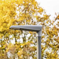Urban lamp post STREETLIGHT SL IQ gardencontemporarycast aluminum