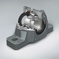 Bell-shaped bearing unit SNN self-aligningspherical rollersplit