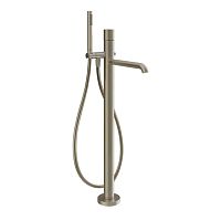 Bathtub mixer tap 70028 seriesfloor-mountedchromed metalbathroom