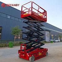 Self-propelled scissor lift platform battery-poweredoutdoorfor industrial applications