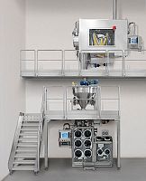 Powder dispensing system weightmanualautomated