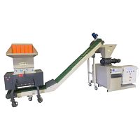 Copper recycling line CR3500-30cablewith pelletizingmetal separation