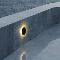 Outdoor wall light Camouflage contemporarystainless steelround