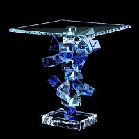 Original design side table TBL/2/PSMMurano glassmurano glass basesquare