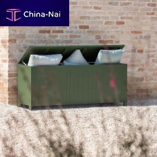Contemporary chest Ninfeagardenpainted aluminumrectangular