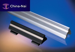 Aluminum rail for optical component mounts