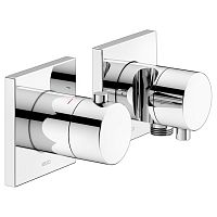 Shower mixer tap 51153wall-mountedthermostaticmetal