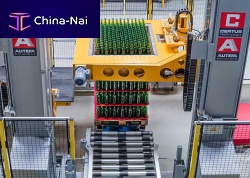 Layer depalletizer CERTANT Rfor empty PET/HDPE bottlesfor glass bottlesfor empty containers
