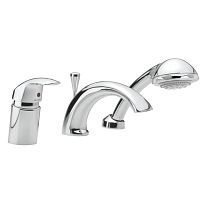 Shower mixer tap 1501300for bathtubdeck mountedchromed metal