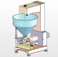 Pneumatic dosing dispenser volumetrichoppersemi-automatic