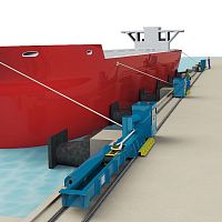 Ship automatic mooring system DynaMoorfor terminals