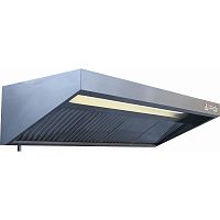 Wall-mounted extractor hood HPL/1004homefor commercial kitchenductless