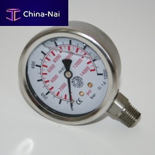 Differential pressure gauge 455040020analogthreadedstainless steel
