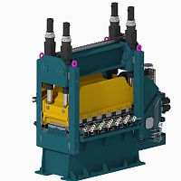 Sheet metal straightener-feeder for pressesfor plasma cutting machines
