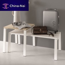 Contemporary side table lacquered woodrectangularhome