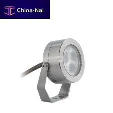Surface mounted light fixture MINI SPOT 3 INOXLEDroundIP68