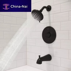 Shower mixer tap WELLERbathtubwall-mountedmetal