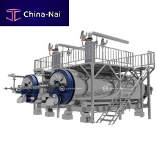 Organic waste treatment plant for veterninary clinics