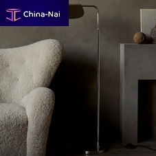 Floor-standing lamp WINGpolished aluminumcontemporarycorded