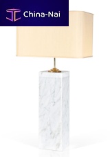 Table lamp ELLENmarblecontemporarywireless