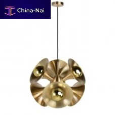 Pendant lamp JAZZ aluminumbrassiron