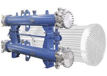 Shell and tube heat exchanger liquid/liquid